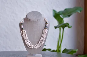 6-Strand Rice Pearl Necklace