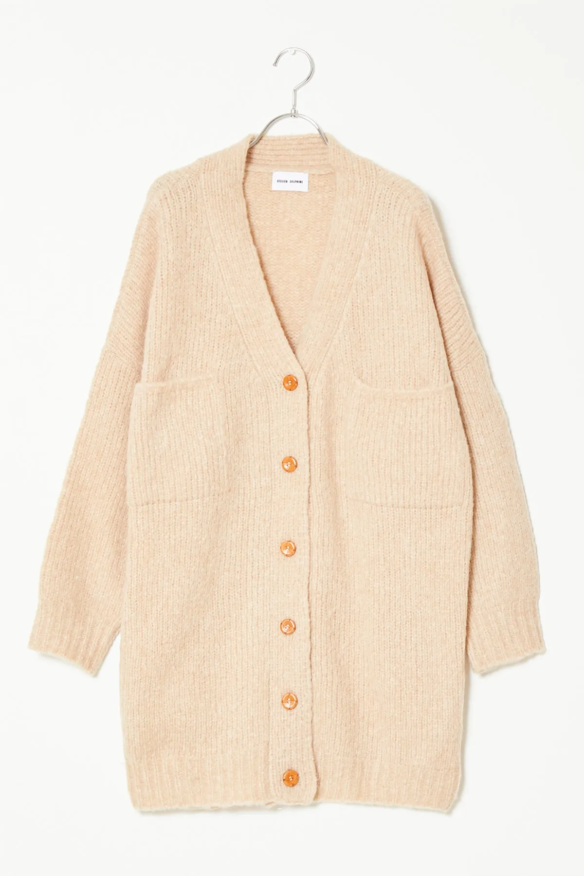 Amelia Cardigan Long in Baby Alpaca