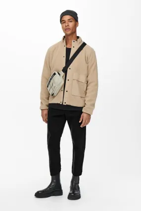 Avi Beam Chino Twill Pants - Svart