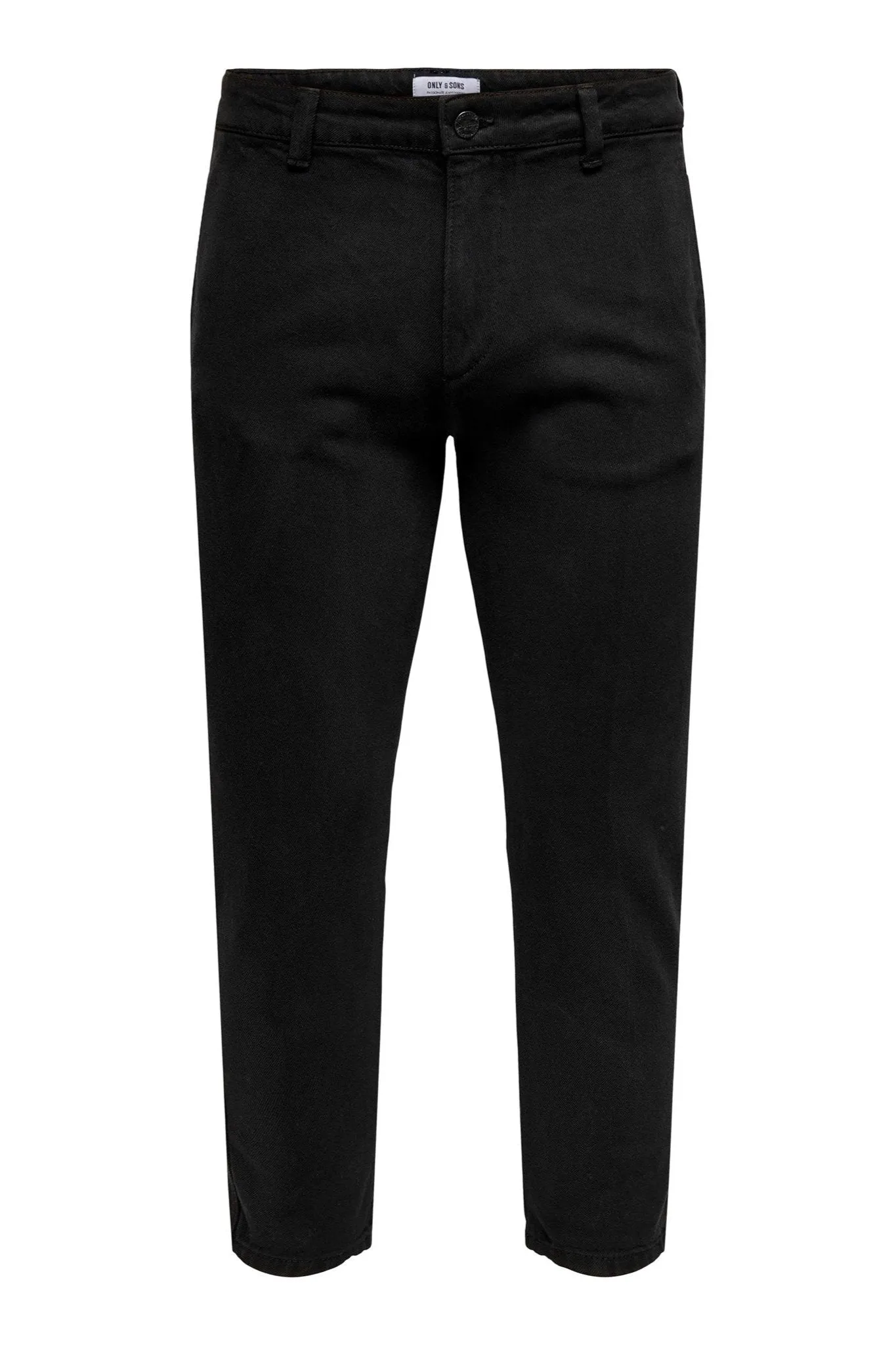 Avi Beam Chino Twill Pants - Svart