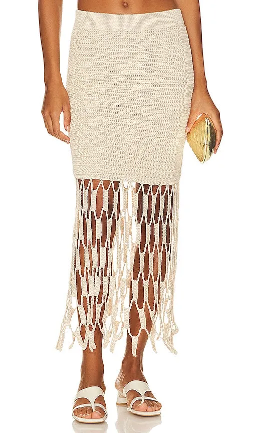 AYNI Tarania Skirt in Beige