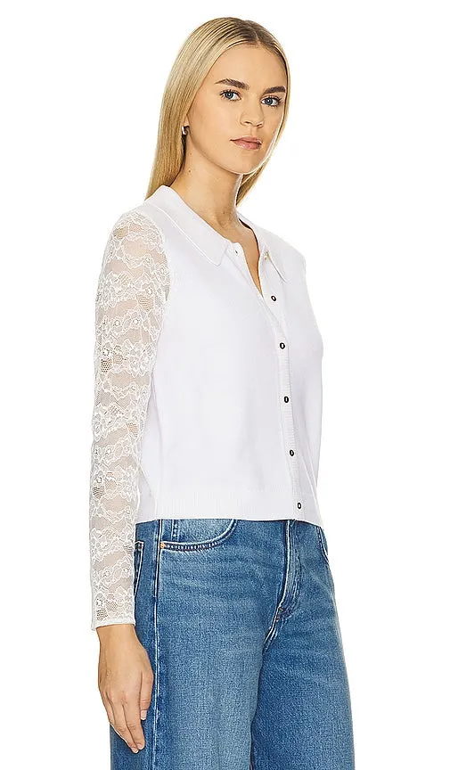 CAMI NYC Priscilla Cardigan in White