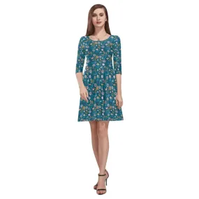 Channel Your Inner Goddess in a Whimsical Floral Boho Dress