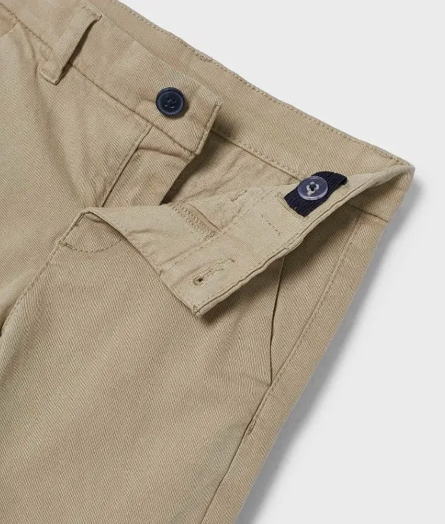 Dark Cream Twill Pants