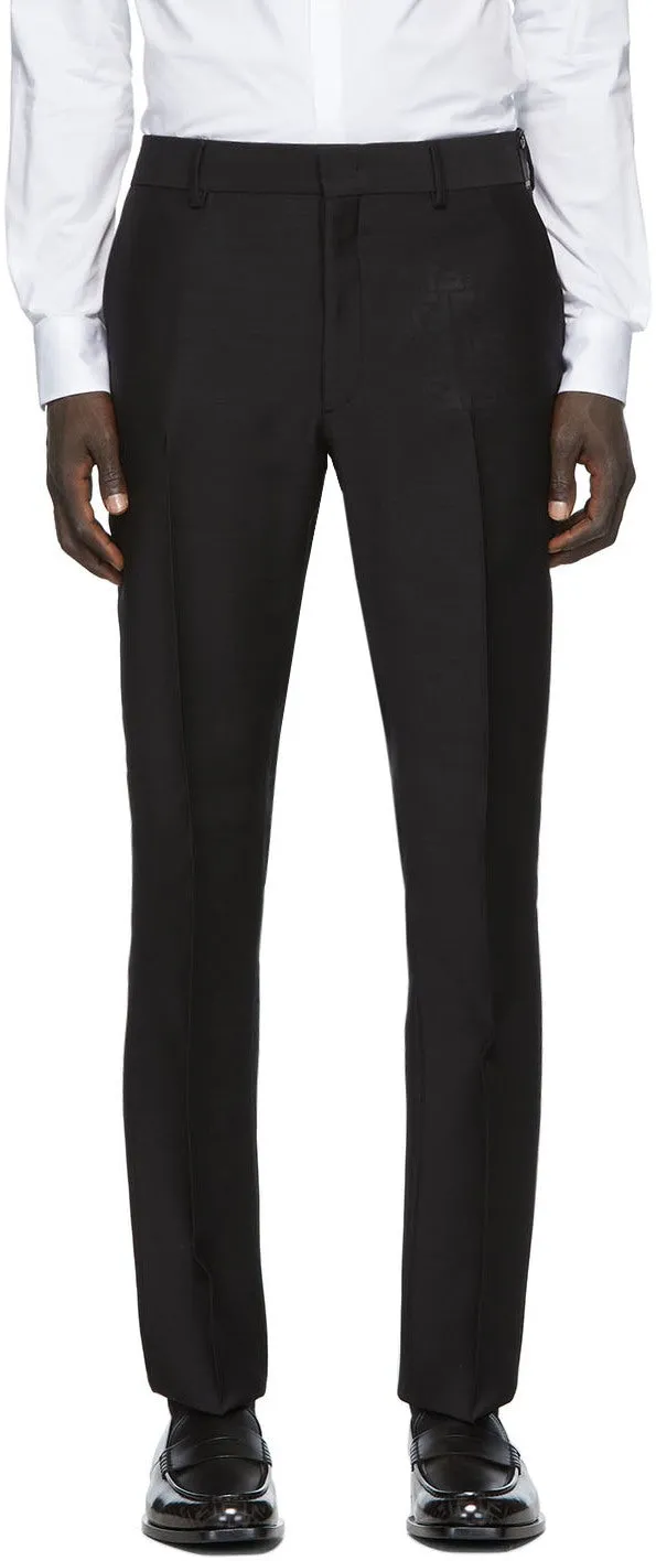Fendi Black Faded 'Forever Fendi' Trousers