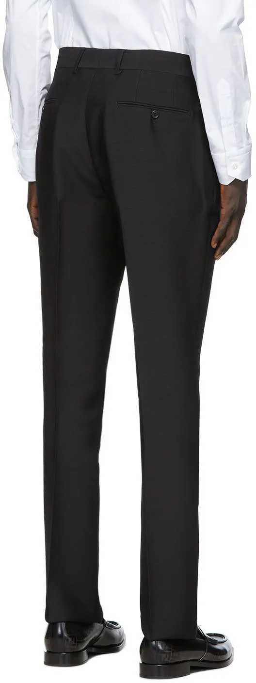 Fendi Black Faded 'Forever Fendi' Trousers