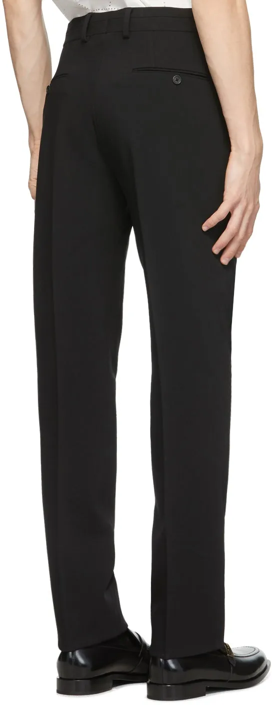 Fendi Black 'Forever Fendi' FF Pockets Trousers