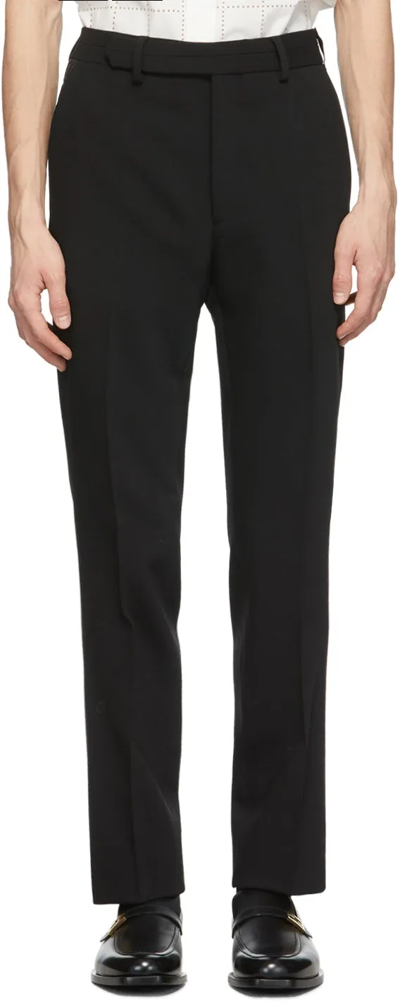 Fendi Black 'Forever Fendi' FF Pockets Trousers