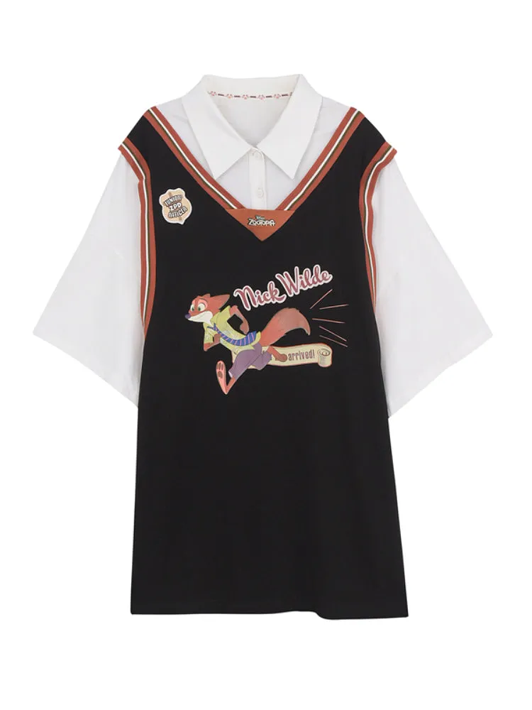 Judy & Nick Couple Jersey Tees