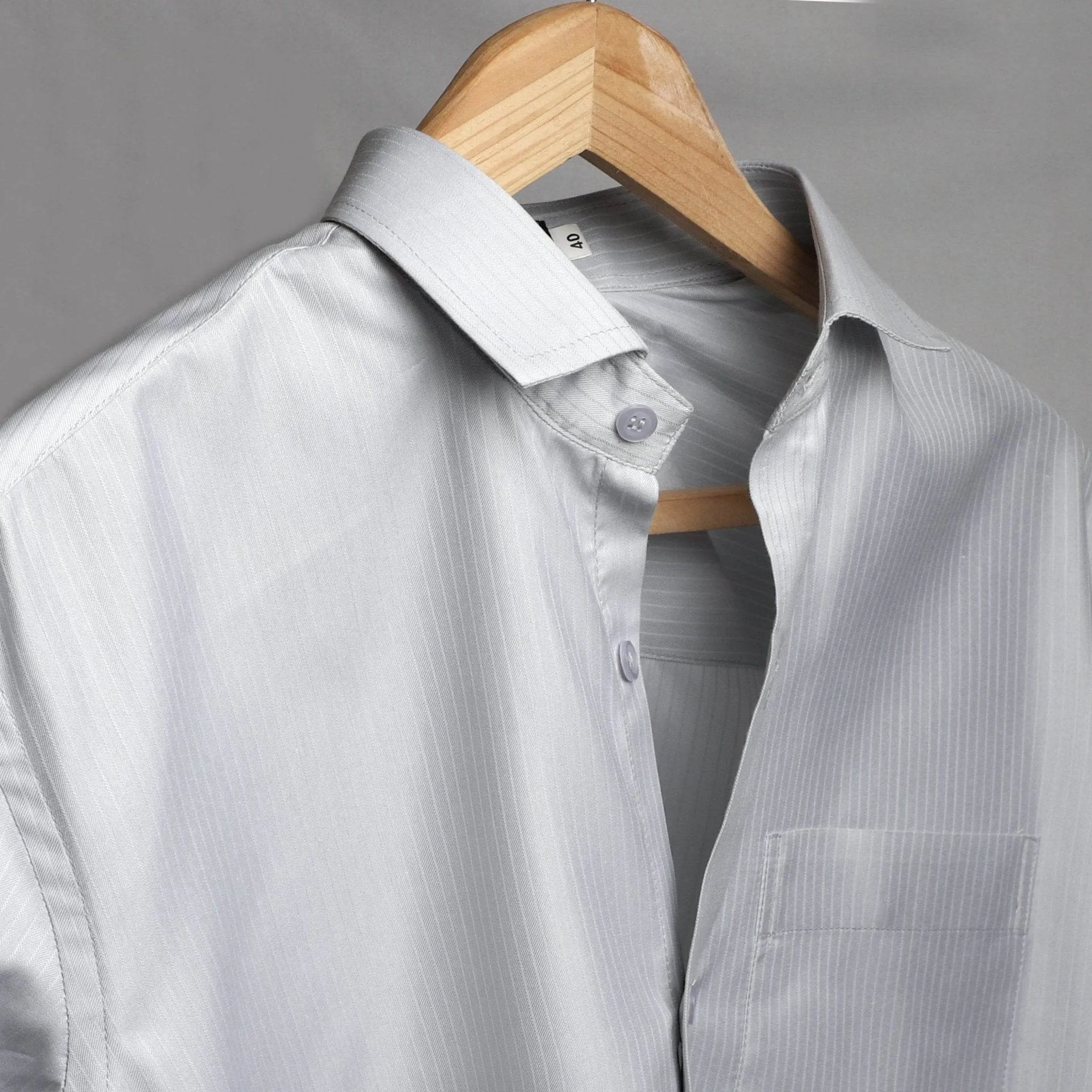 Moss Green Checkered Cotton Men