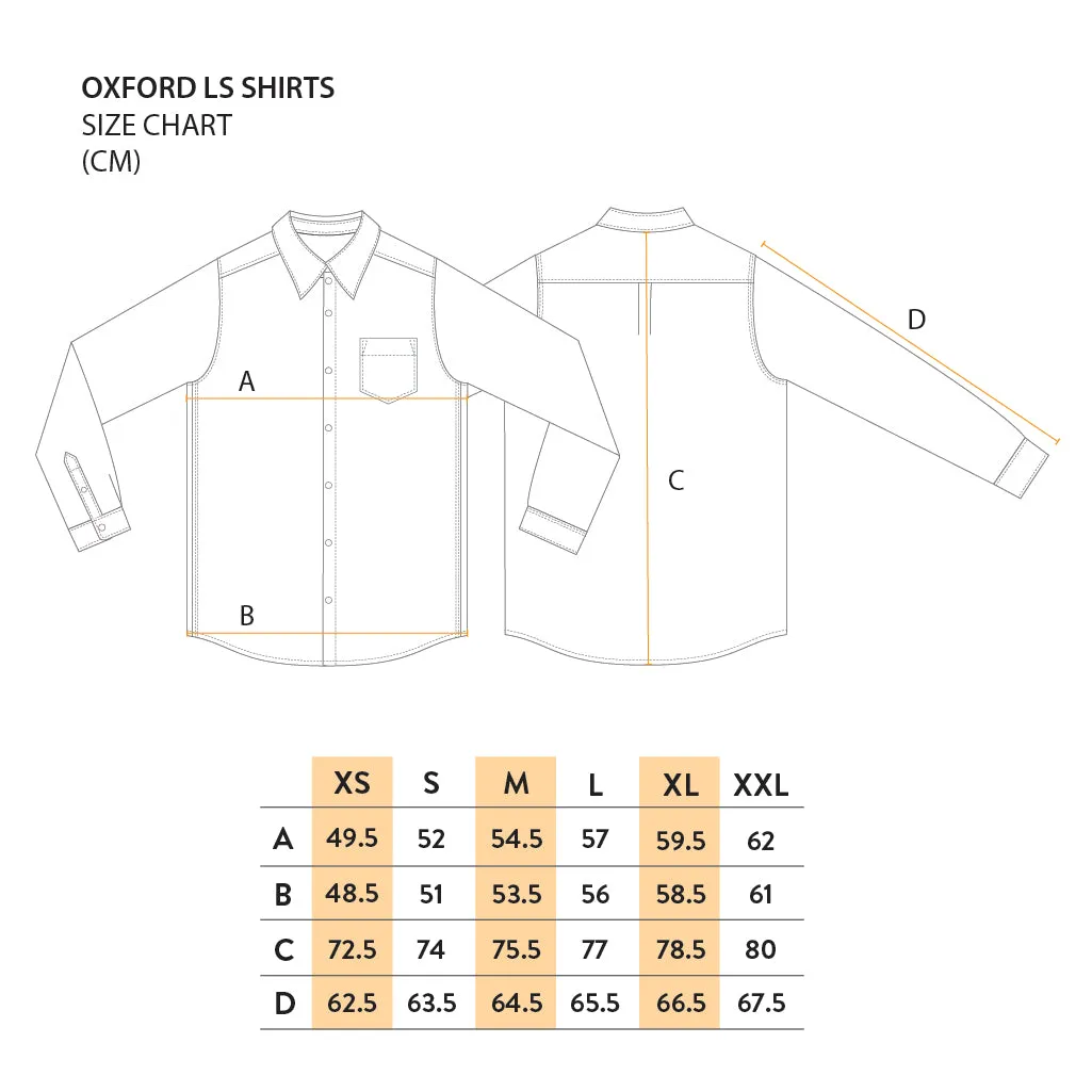 Oxford Long Sleeve Shirt - Sky Blue