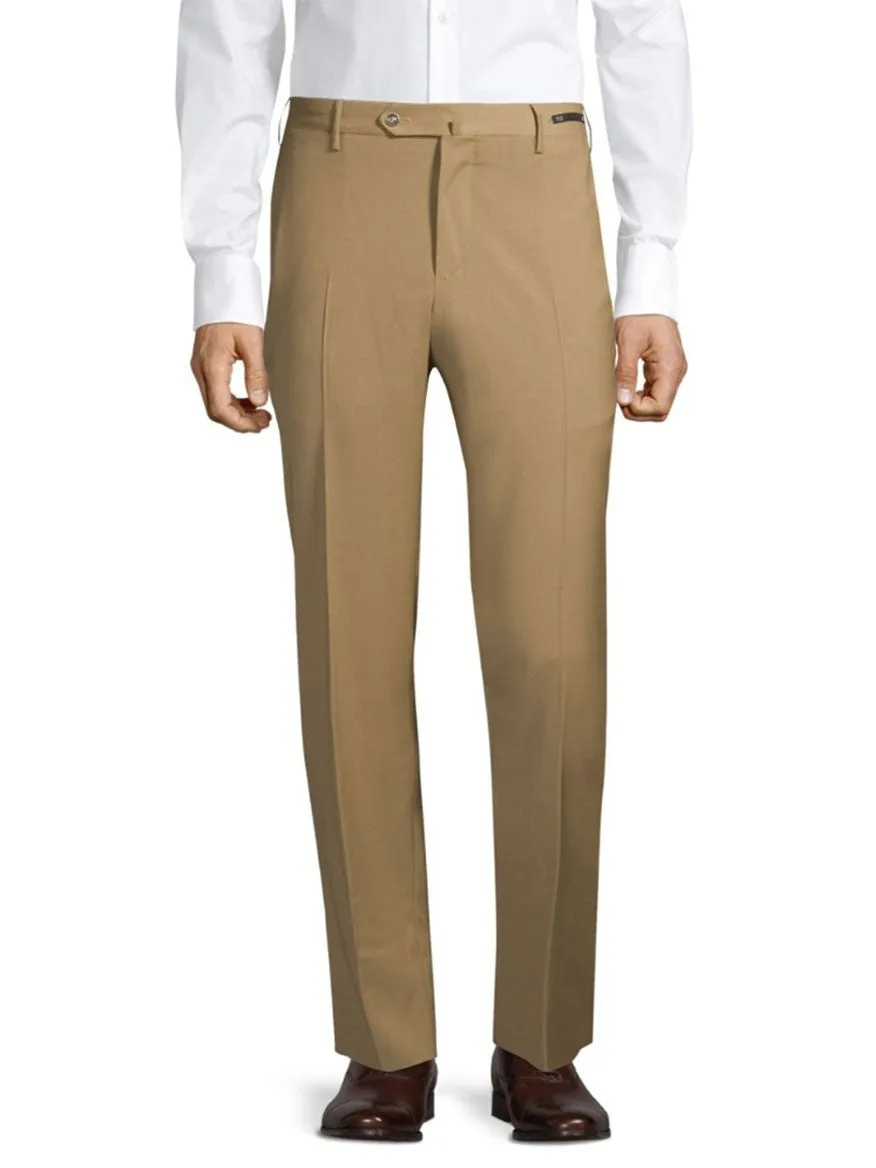 PT01 Travel Wool Performance Trousers in Classic Tan