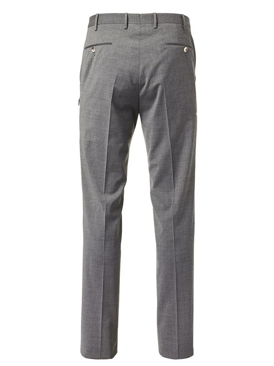 PT01 Travel Wool Performance Trousers in Mid Grey