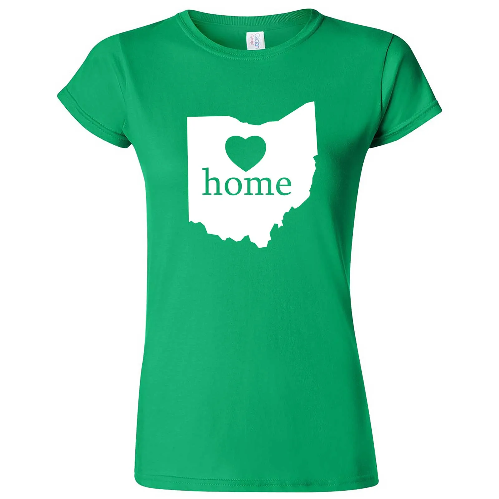 "Ohio Home State Pride" women's t-shirt