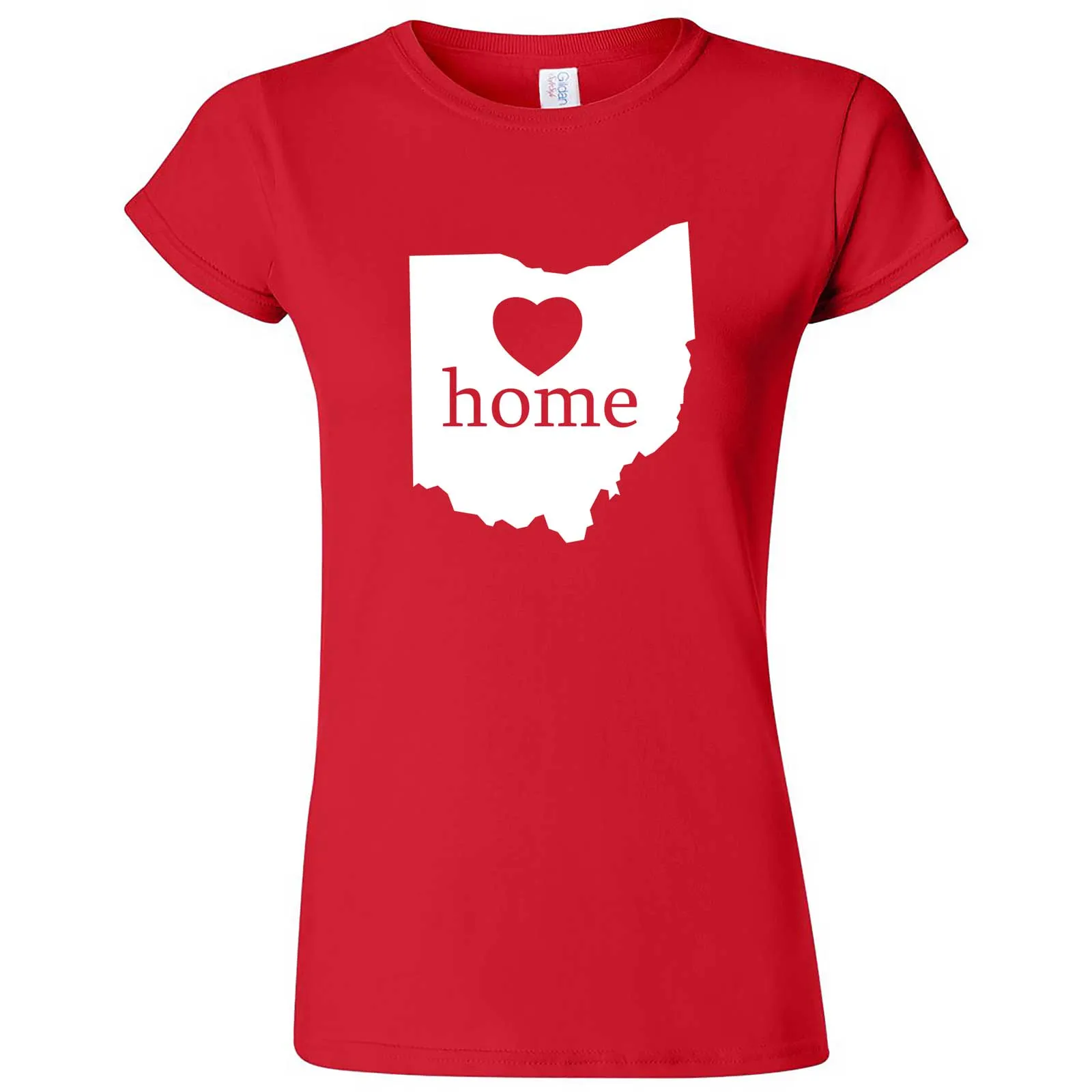 "Ohio Home State Pride" women's t-shirt