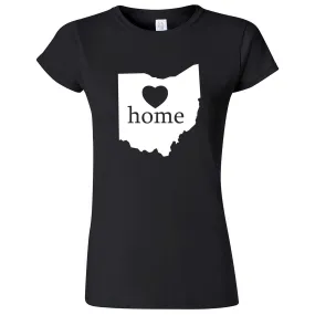 "Ohio Home State Pride" women's t-shirt