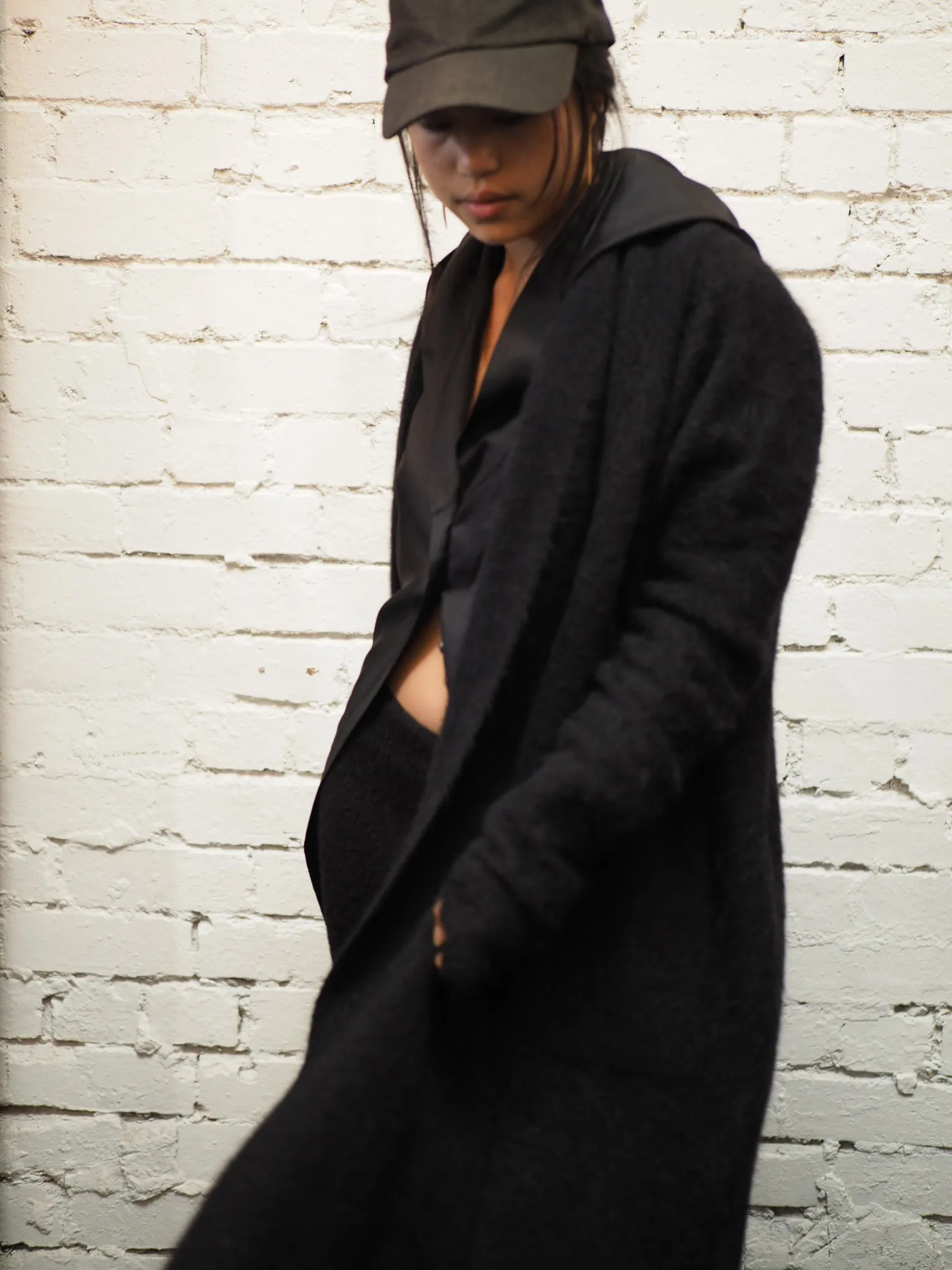 Shawl collar Luxe cardi (Alpaca)