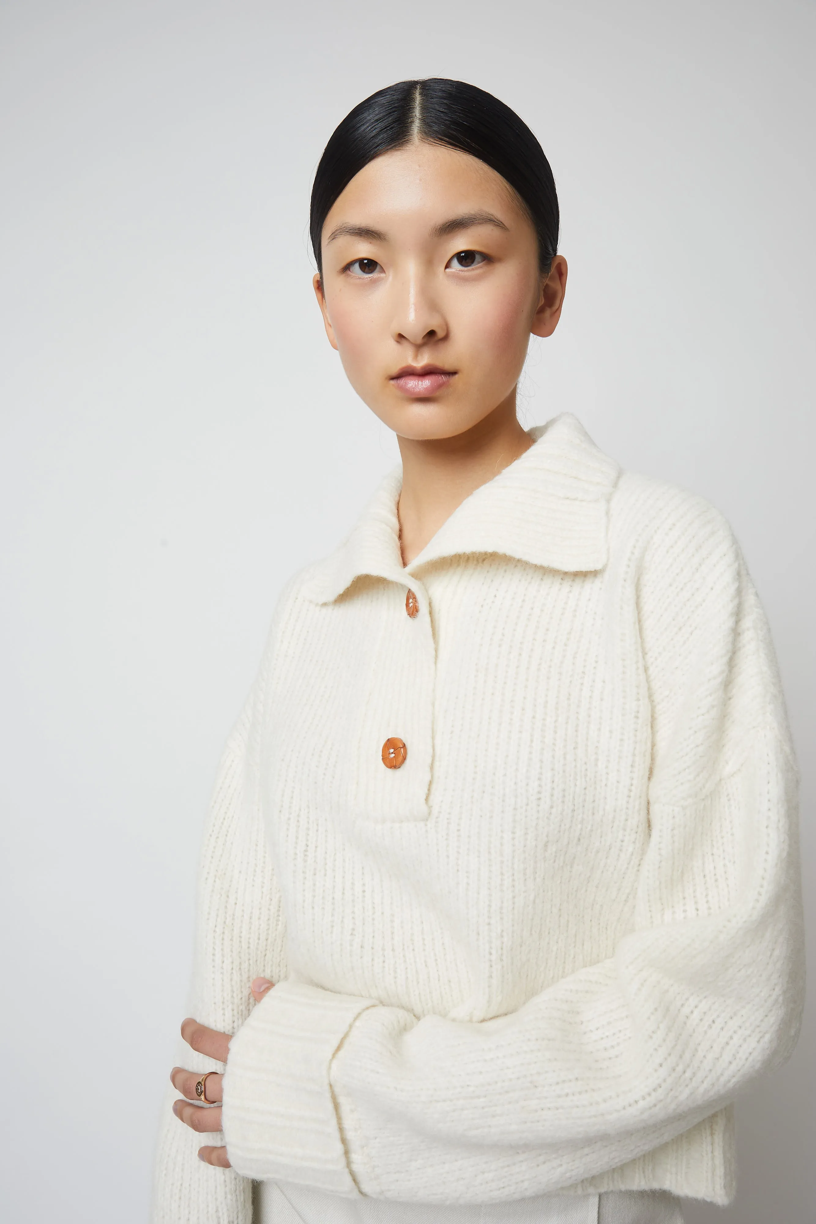 STAND COLLAR JUMPER,  FALL 24 COLORS
