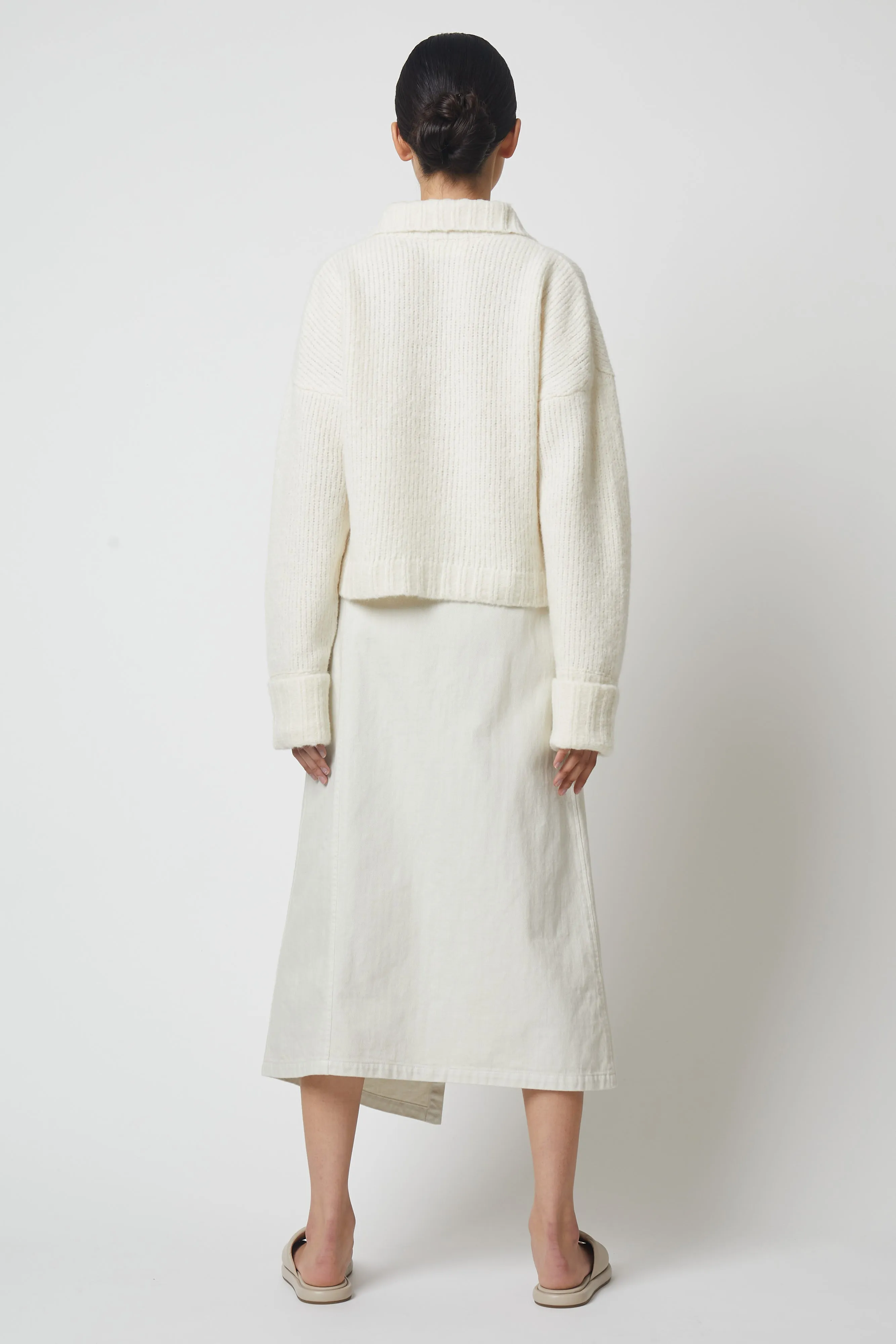 STAND COLLAR JUMPER,  FALL 24 COLORS