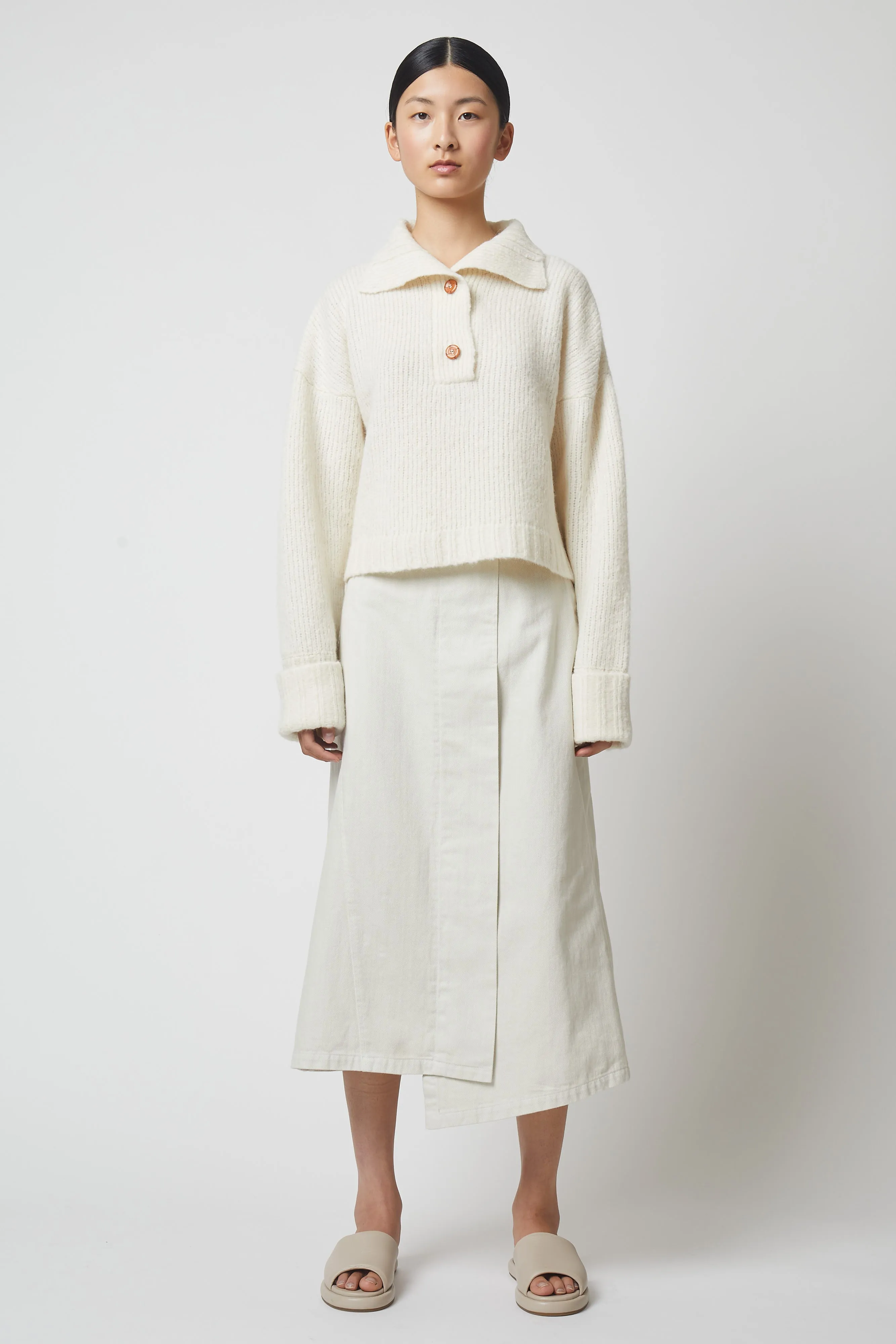 STAND COLLAR JUMPER,  FALL 24 COLORS